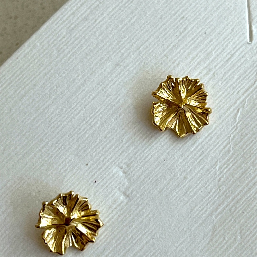 Jillybox Dainty 14k Gold Earrings